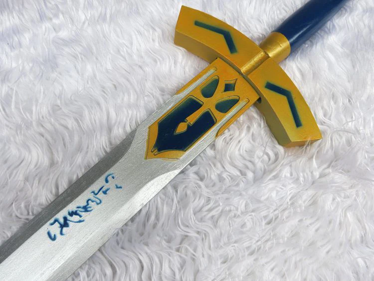 Fate/Zero King Arthur Artoria Pendragon Saber Excalibur, Реплика для косплея, меч, реквизит