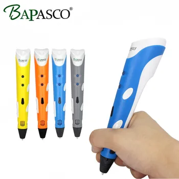 BAPASCO MR RP-100A Magic 3d printer pen Drawing With 3Color ABS filaments 3D Printing