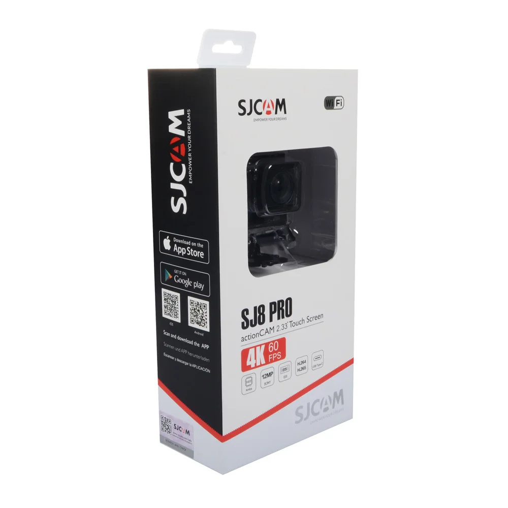 SJCAM SJ8 серия Экшн камера PRO 4K 60fps сенсорный экран с анти встряхивание wifi 1200 мАч