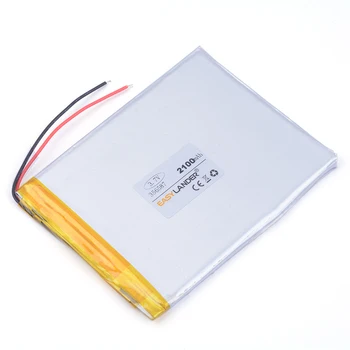 

lithium ion rechargable battery 356587 2100mAh For Mp3 GPS PSP phone PAD MID DVD Power bank
