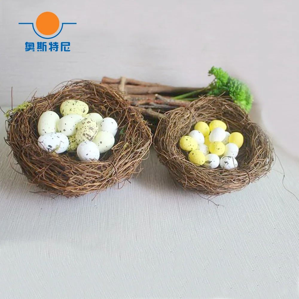 

20pcs artificial bird's nest made by froth