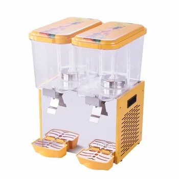

9.5 Gallon Cold Fruit Juice/ Beverage/ Ice Tea Dispenser 18L X Two Tanks