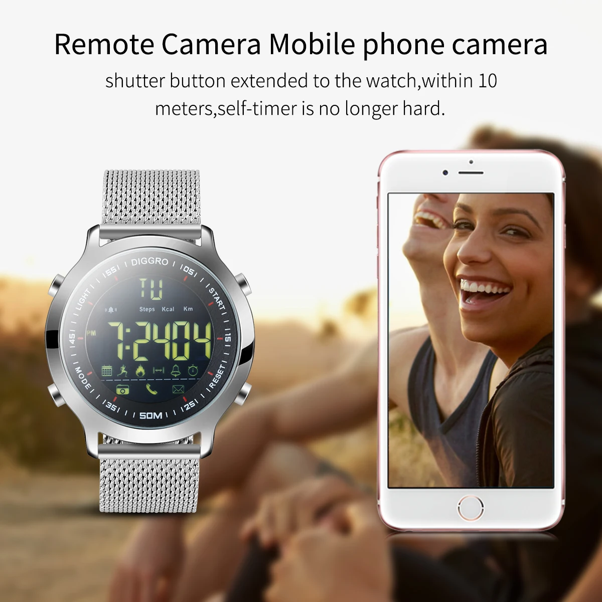 diggro di04 smart watch ip68