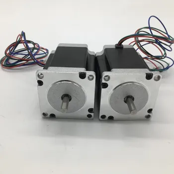 

2PCS Stepper Motor Nema23 57mm 4.2A 3Nm 430Oz-in 8mm Shaft 2ph 4 Wires High Torque for CNC Router Lathe