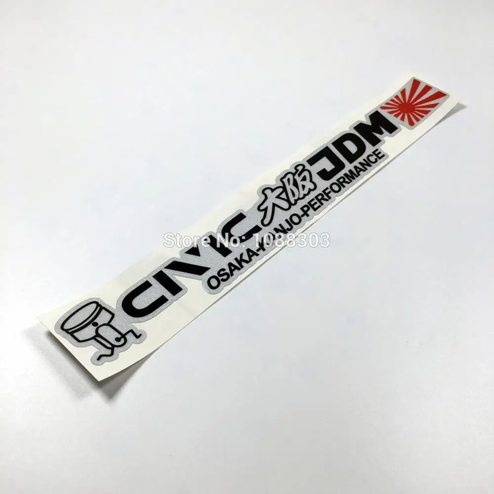 Buy Japanese JDM Style Car Sticker Decals Reflective