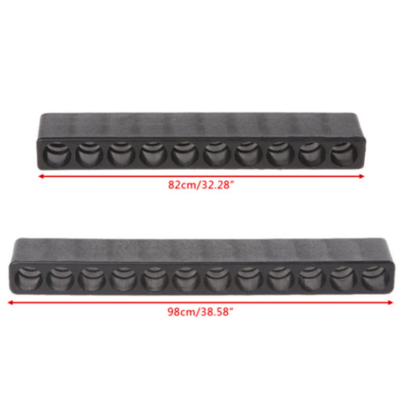 

1/4" inch Organizer Black Home Plastic Screwdriver bit holder Storage 6.35mm DIY Hole Hex Shank Head Tool Case