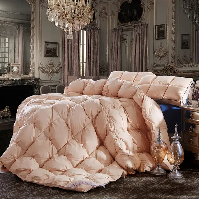 Luxury Royal Natural 95 Goose Down Comforter Grade A Queen King