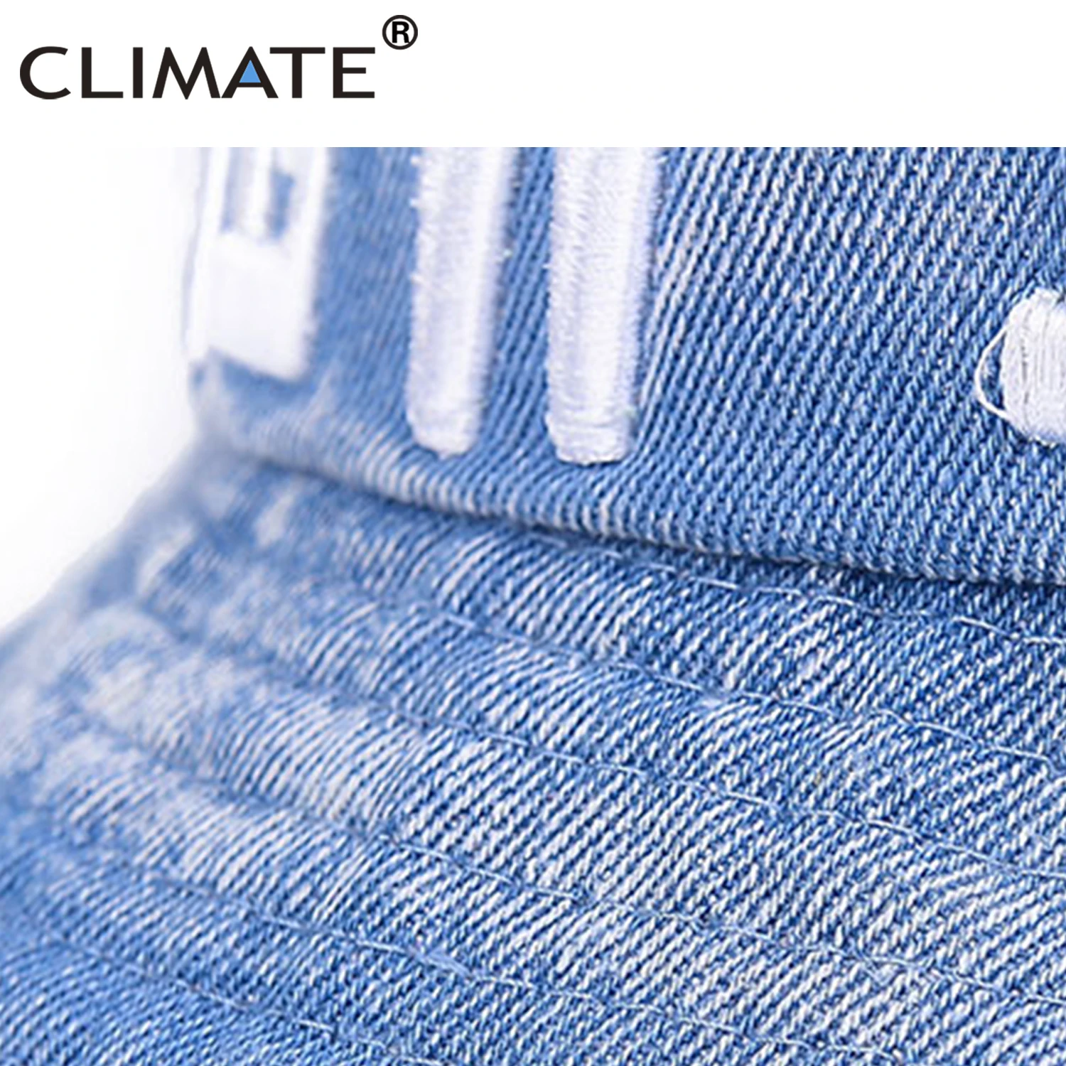Панама из денима для мужчин и женщин CLIMATE хлопковая в стиле хип хоп пляжа
