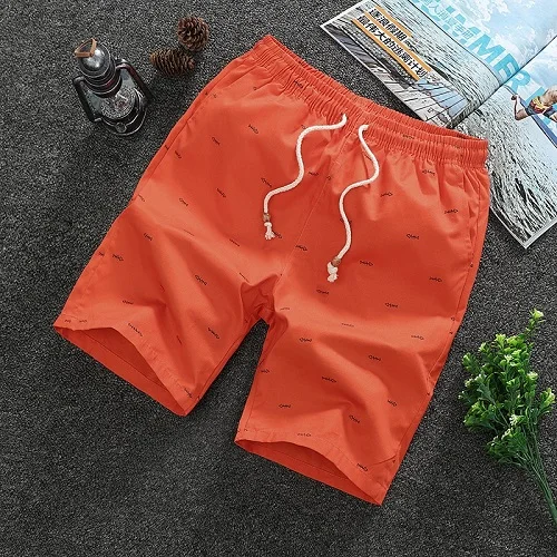 ALSOTO новые мужские s купальники мужские купальники для плавания Шорты пляжные для отдыха мужские воздухопроницаемые пляжные шорты мужские плавки - Цвет: Orange