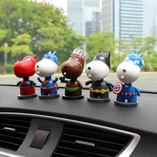 Автомобильный орнамент забавная длинный рот игрушечная собака приборной панели аксессуары для декорирования машины творческие осанки игрушки животные из мультфильмов подарок для детей