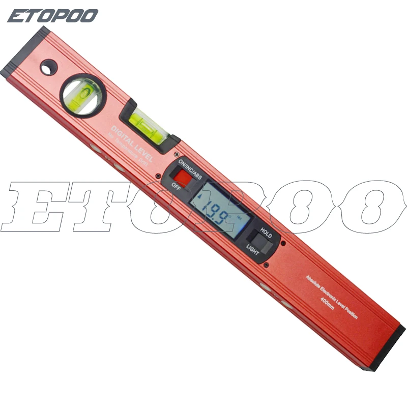

400mm Bubble Level Digital Angle Level Meter Gauge 16inch Electronic Protractor Digital Level Inclinometer Measuring Tools