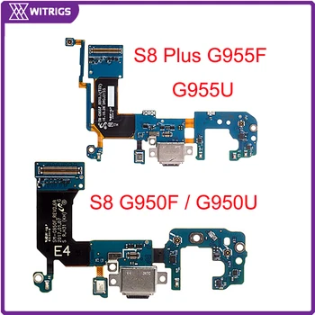 

Witrigs Original For Samsung Galaxy S8 Plus USB Charger Port Connector Dock Charging Flex Cable G950F G950U G955F G955U