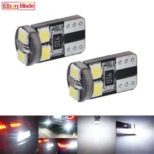 6 x led carro canbus dc 12 v lampada luz t8 t10 2835 super branco 6000 k 194 168 w5w t10 led estacionamento lâmpada auto cunha lâmpada de afastamento