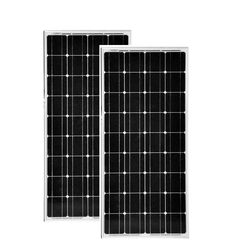 Placas Solares Fotovoltaica 12 В 100 Вт 2 шт./лот солнечная панель 200 Вт солнечное зарядное устройство для автомобиля каванран Кемпинг дом на колесах лодка - Цвет: Solar Panel 200W