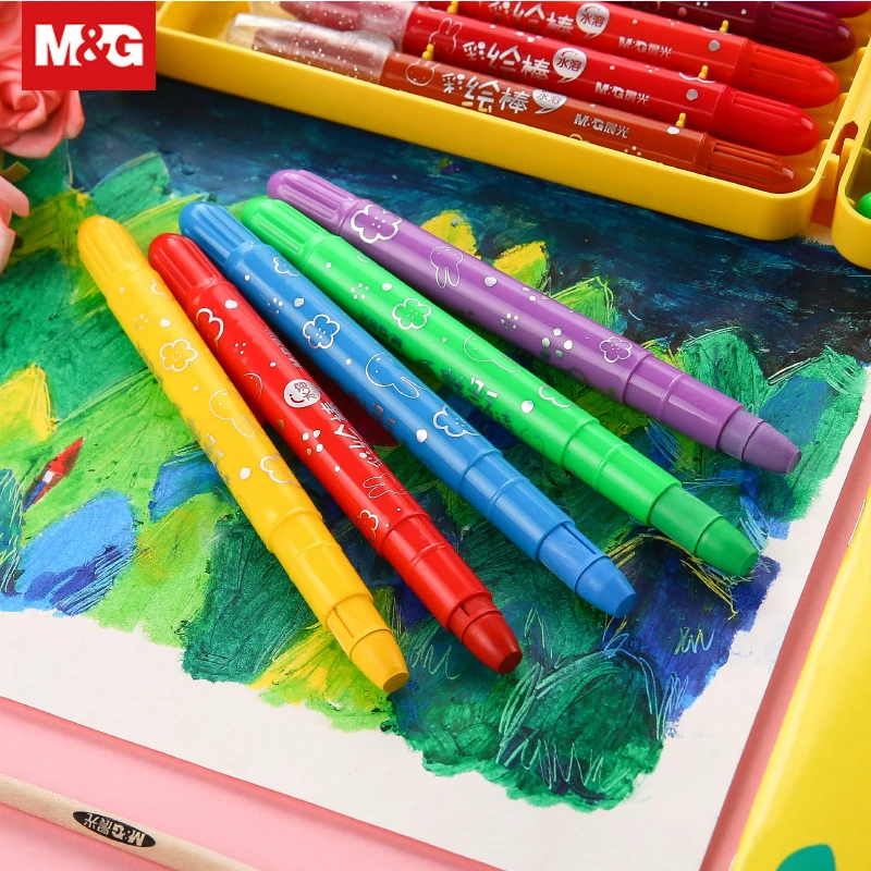 

Cute Kawaii Cartoon Crayons Oil Pastel 12/24/36 Colors Child Safety Non-toxic Oil Pastel Graffiti Student Art Supplies FGMW7904