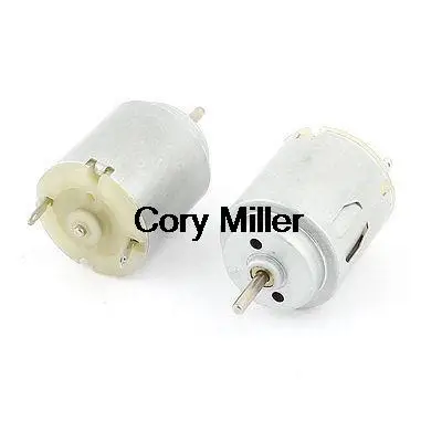 2PCS 2mmx8mm Shaft 21 x 25mm Body R260 DC Mini Motor 3-6V 6500RPM | Обустройство дома