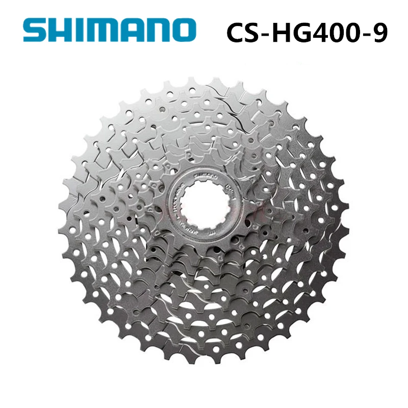 

Shimano CS-HG400-9 Cassette 11T-32T MTB 9 Speed Bicycle Freewheel
