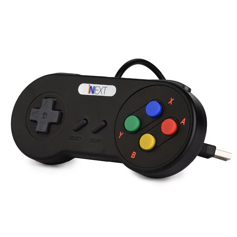 USB геймпад проводной игровой контроллер Джойстик для ретро SNES коврик Windows PC MAC
