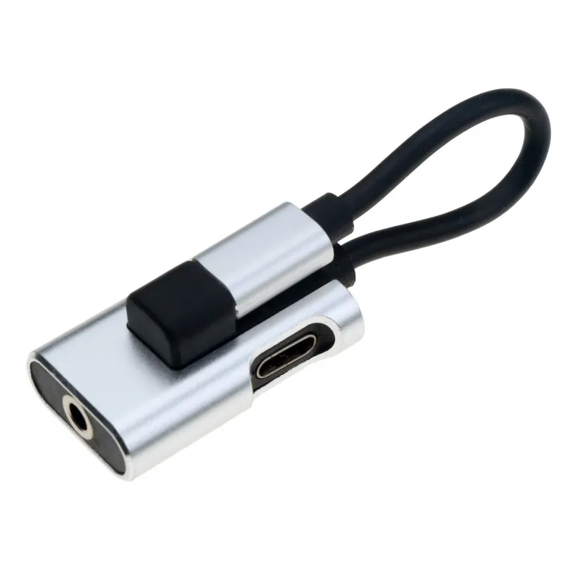 Адаптер для наушников kebidu с разъемом типа C на 3 5 мм зарядное устройство USB Aux