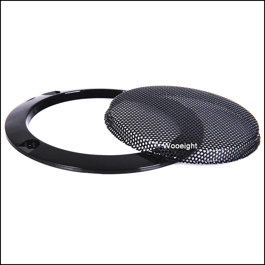 23 Inch Speaker Net Coaxial Metal Sub Mesh Grills Cover Woofer Cover Black Frame Car Speaker Grille For All Cars (12)