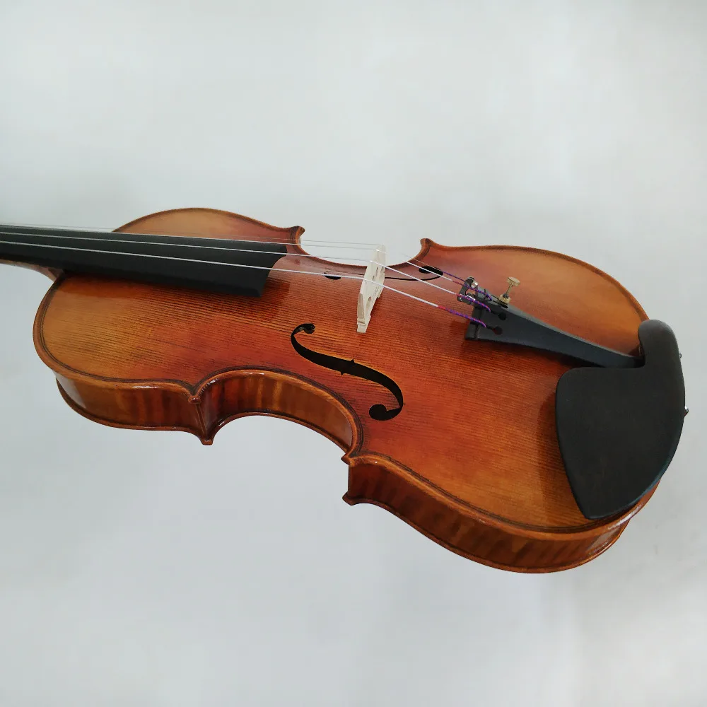 Копия Stradivarius 1689 ручной работы FPVN03 масло лак скрипка+ углеродного волокна лук пены чехол