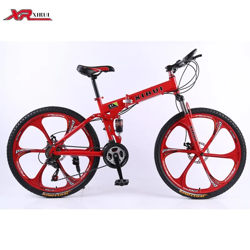 mountain bike red