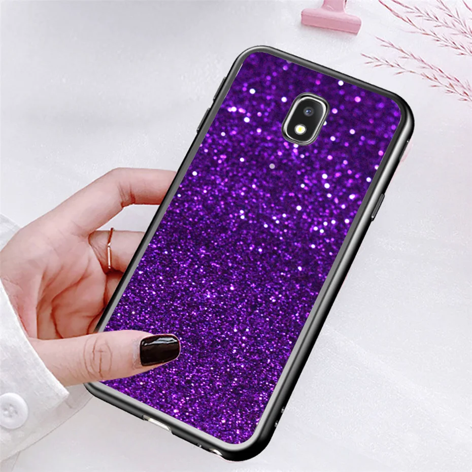 

Case For Samsung Galaxy A5 2017 Case S8 S9 S5 S3 J2 J4 J6 A8 2018 Bling glitter phone cases for A3 A5 J7 J5 J3 2017 2016 Cover
