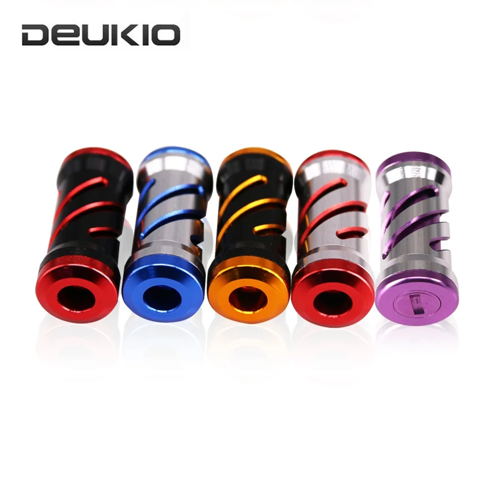 Buy 2pcs/lot Aluminum alloy Reel Handle Knob Spiral
