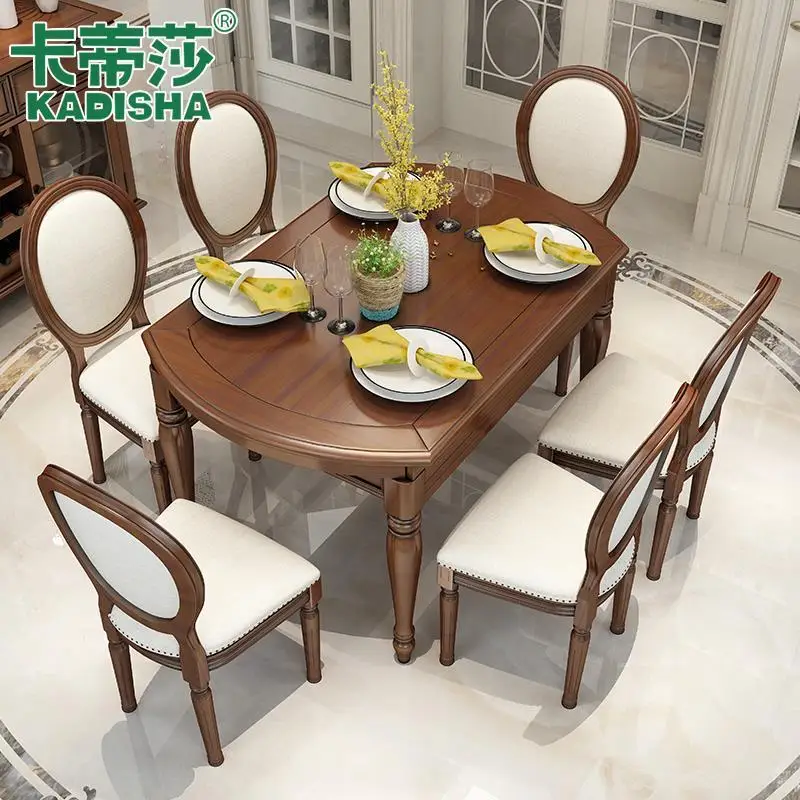Manger Moderne Kitchen Room Piknik Masa Sandalye Eettafel Esstisch Tavolo Vintage Wood Round Bureau Tablo Desk Mesa Dining Table