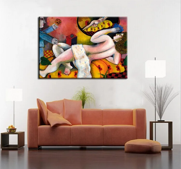 printed nude oil painting750