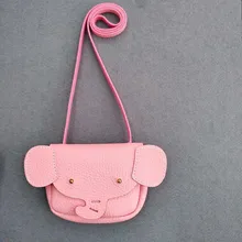 Corée Enfant Enfants Filles Mignon Petit Éléphant Animal Mini Sacs Sac À Main Messenger Sac à Bandoulière Pièce de Bonbons Sacs À Main Sac À Main Satchel