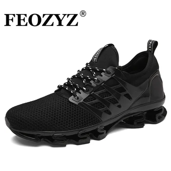

FEOZYZ New Dampping Running Shoes Men Spring Summer Breathable Sneakers Sports Shoes For Male Zapatillas Hombre Deportiva