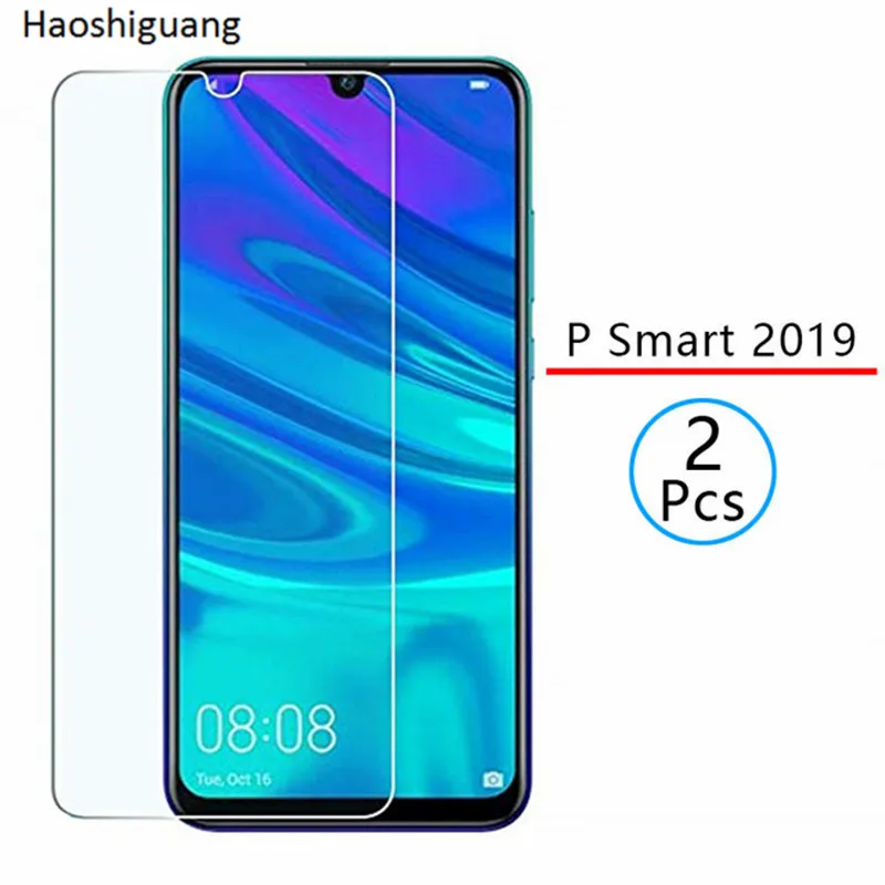 

2pcs Tempered Glass Huawei P Smart Plus 2019 Screen Protector Huawei P Smart 2019 POT-LX1 Psmart Plus 2019 Glass Protective Film