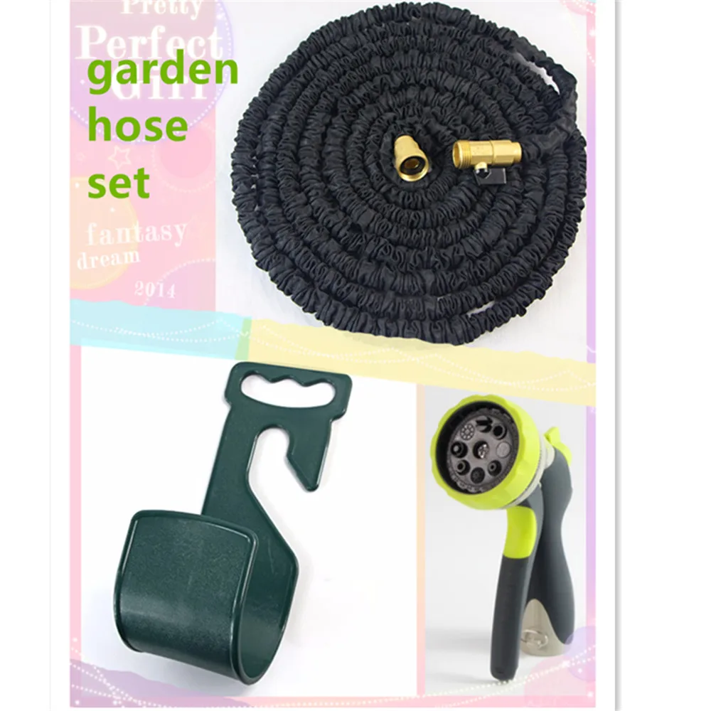 Garden Hose 50Ft Expanding Water Coil Flexible Expandable Retractable