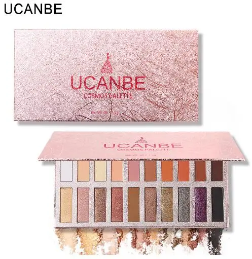 Pаспродажа Бренд 20 Цвет Shimmer Тени матовой палитры макияжа Смоки Теплый пигментированные тени для век порошок долгое набор косметики