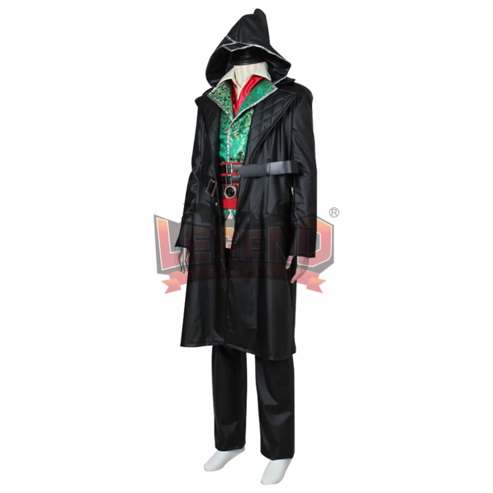 Легенда косплея AC индивидуальный заказ Syndicate Джейкоб Фрай Косплэй взрослый костюм, полный набор все размеры Хэллоуин мужские костюмы