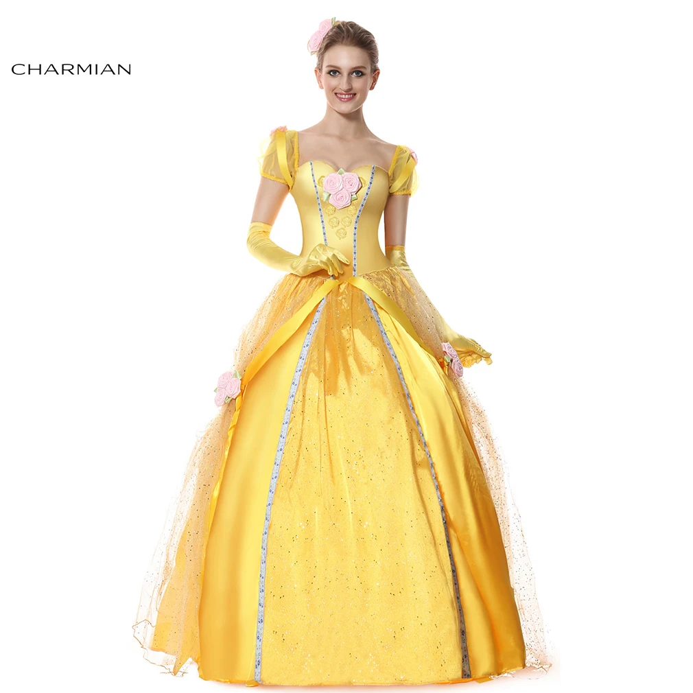 Charmian Fairy Belle Princess Anastasia Anime Cosplay Costume For Women Halloween Carnival Party Dress Ball Gown Tie Back Dress Dress Rihannatie Belt Dress Aliexpress