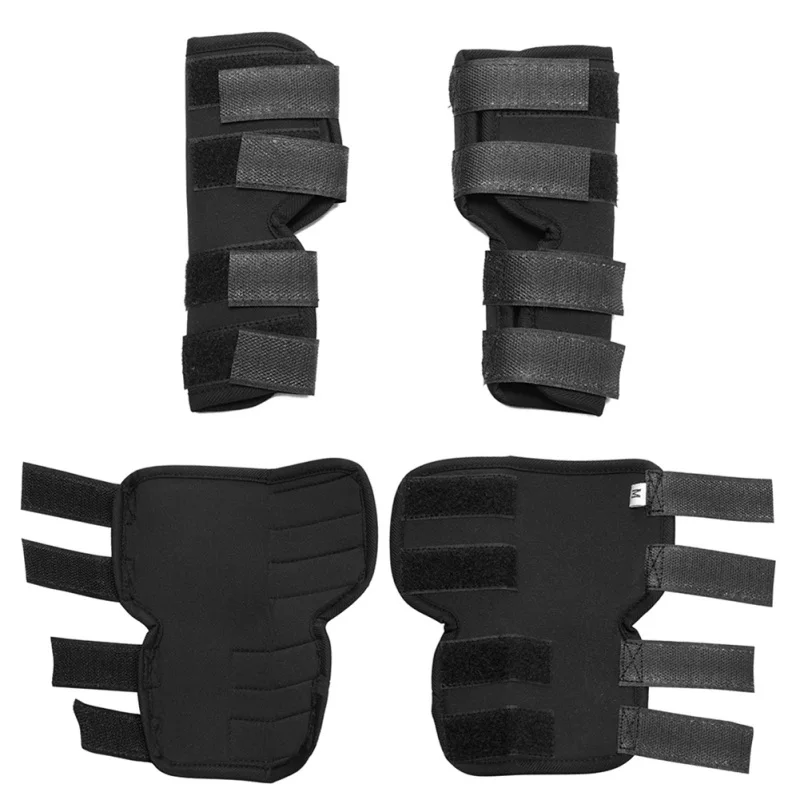 2Pcs Pet Dog Cat Knee Joint Protector Leg Calf Brace Support to Avoid Lnjury Protects for front behind legs|Аксессуары для собак| |