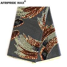 Африканская Анкара ткань высокого качества оптом Африканский Цветочный хлопок настоящая восковая парча ткань для одежды A18F0313