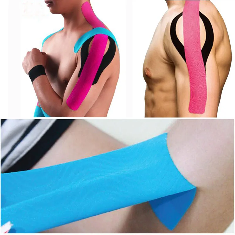 

1Roll Sports Tape 5cm * 5cm Medical Intramuscular Tape Affixed Campaign Muscle Stickers Ease Muscle Soreness Bandage