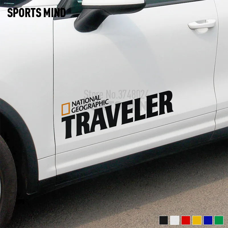 

NATIONAL GEOGRAPHIC Car Sticker Decal Automobiles Car Styling For Bmw Honda Audi Ford Hyundai Mazda Kia Nissan Opel Accessories