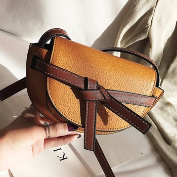 

Female 2019 New Women's Single Shoulder Bag Cover In Autumn and Winter Hundred Horse Saddle Clutch Bags for Female