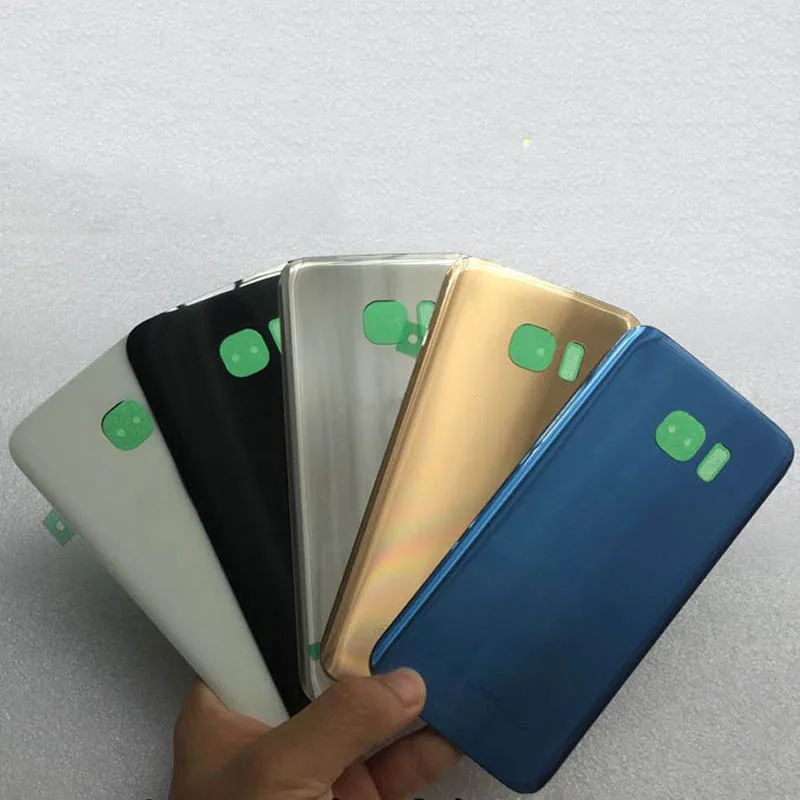 Новая задняя крышка батарейного отсека для Samsung Galaxy S7 G930 G930F SM Edge G935 G935F Задняя