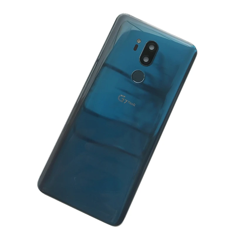 Задний стеклянный корпус ZUCZUG для LG G7 ThinQ + чехол с аккумулятором отпечатком пальца