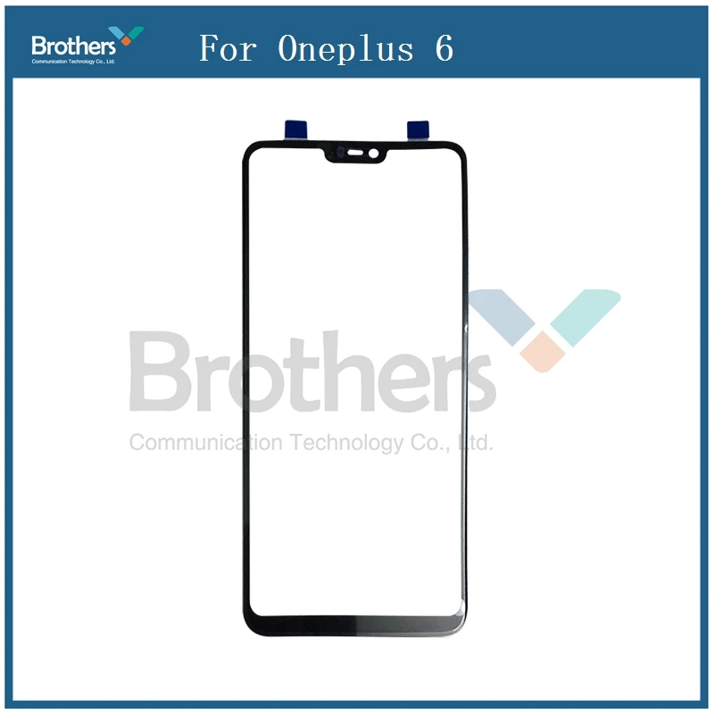 

For Oneplus 6 Touch Screen Outer Glass Front LCD Glass Lens For One plus 6 Phone Replacement Repair Parts