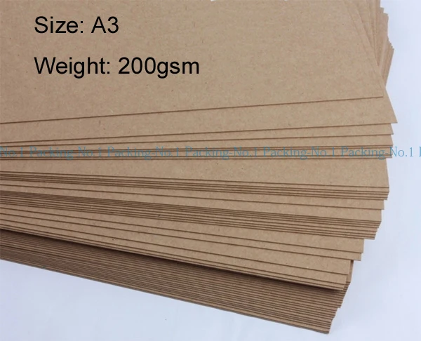Brown writing paper