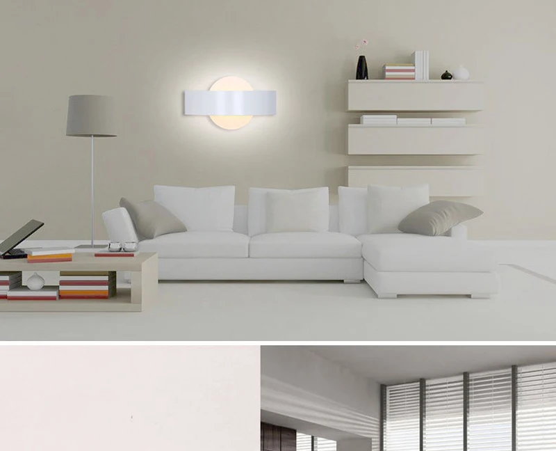 Horsten LED Modern Simple Wall Lamp Creative  Environmentally  Bedroom Bedside Livingroom Dining-room Hotel Study Corridor Light (15)