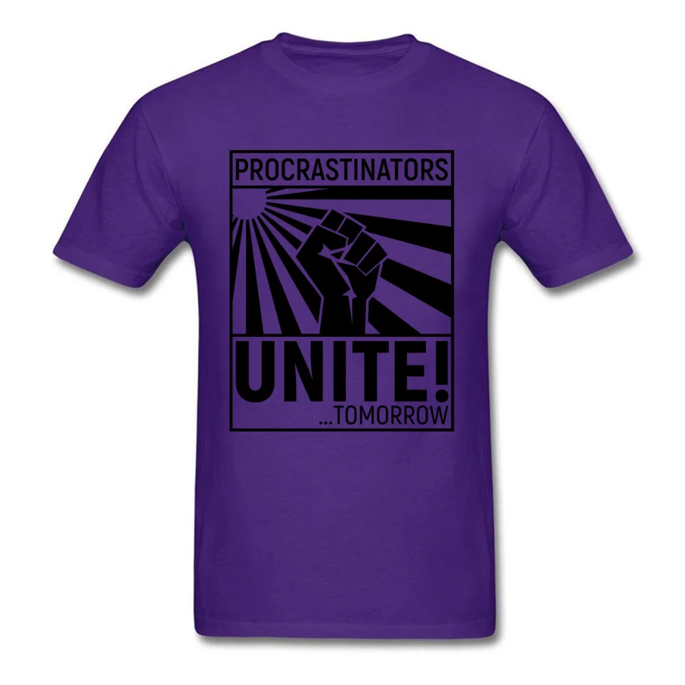 Мужская забавная футболка procrasinators Unite, летняя хлопковая одежда для отдыха, серые топы, футболки с надписями, игровая футболка с изображением кулака