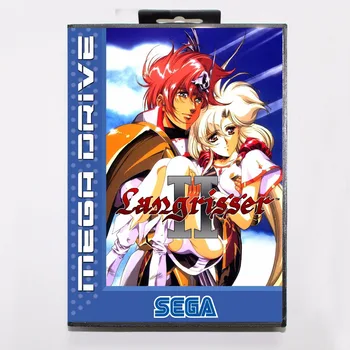 

Langrisser II 16 bit MD Game Card With Retail Box For Sega Megadrive/Genesis