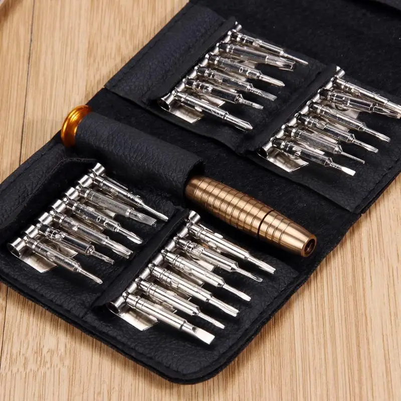 

25 in 1 Precision Screwdriver Set Removable Torx Screwdriver Repairing Tool Set for iPhone Laptop Cell Phone Hand Tool Set
